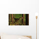 Velociraptor Dinosaur Stands Alert Wall Decal