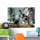 Caudipteryx Dinosaur Walking among Wall Decal