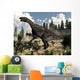 Iguanodon Dinosaur Roaring Wall Decal
