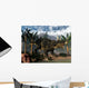 Nedoceratops Roaring While among Wall Decal