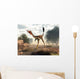 Mononykus Dinosaur Walking Desert Wall Decal