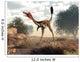 Mononykus Dinosaur Walking Desert Wall Decal
