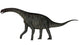 Jobaria Dinosaur White Wall Decal Design 2
