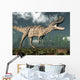 Ceratosaurus Dinosaur Roaring Wall Decal Design 1