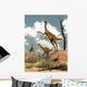 Herd Gallimimus Dinosaurs Desert Wall Decal