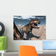 Tyrannosaurus Rex Roaring Canyon Wall Decal