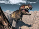 Tyrannosaurus Rex Roaring Canyon Wall Decal