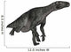 Iguanodon Dinosaur Running White Wall Decal