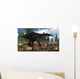 Miragaia Dinosaur Walking near Wall Decal