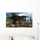 Miragaia Dinosaur Walking near Wall Decal