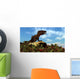 Nanotyrannus Dinosaur Resting Rock Wall Decal