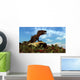 Nanotyrannus Dinosaur Resting Rock Wall Decal