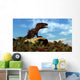 Nanotyrannus Dinosaur Resting Rock Wall Decal