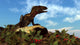 Nanotyrannus Dinosaur Resting Rock Wall Decal