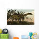 Agustinia Dinosaur Walking amongst Wall Decal