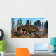 Euoplocephalus Dinosaur Grazing Vegetation Wall Decal