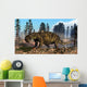 Euoplocephalus Dinosaur Grazing Vegetation Wall Decal