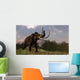 Mammoth Walking Nature Day Wall Decal