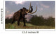 Mammoth Walking Nature Day Wall Decal