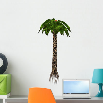Bjuvia Simplex Prehistoric Tree Wall Decal shown on a wall