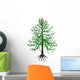 Araucaria Prehistoric Tree Wall Decal