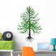 Araucaria Prehistoric Tree Wall Decal