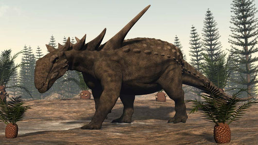 Sauropelta Dinosaur Roaming Wall Decal