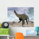 Miragaia Dinosaur Rearing up Wall Decal