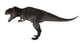 Tyrannotitan Dinosaur Roaring White Wall Decal Design 2