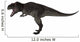 Tyrannotitan Dinosaur Roaring White Wall Decal Design 2