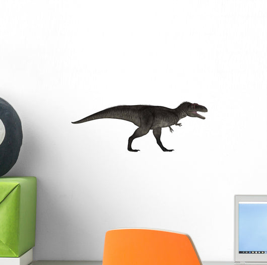 Tyrannotitan Dinosaur White Wall Decal Design 1