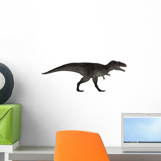 Tyrannotitan Dinosaur White Wall Decal Design 1