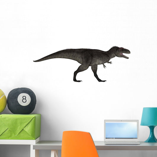 Tyrannotitan Dinosaur White Wall Decal Design 1