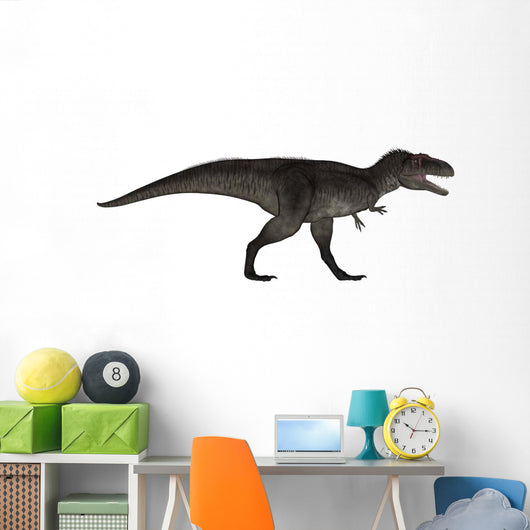 Tyrannotitan Dinosaur White Wall Decal Design 1