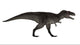 Tyrannotitan Dinosaur White Wall Decal Design 1