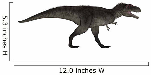 Tyrannotitan Dinosaur White Wall Decal Design 1