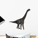 Brontomerus Dinosaur Walking White Wall Decal Design 2