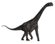 Brontomerus Dinosaur Walking White Wall Decal Design 1