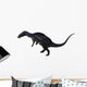 Camptosaurus Dinosaur Walking White Wall Decal Design 2