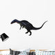 Camptosaurus Dinosaur Walking White Wall Decal Design 2