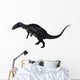 Camptosaurus Dinosaur Walking White Wall Decal Design 2