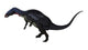 Camptosaurus Dinosaur Walking White Wall Decal Design 2