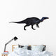 Camptosaurus Dinosaur Walking White Wall Decal Design 1
