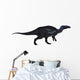 Camptosaurus Dinosaur Walking White Wall Decal Design 1
