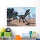 Allosaurus Dinosaur Roaring 3D Wall Decal
