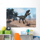 Allosaurus Dinosaur Roaring 3D Wall Decal