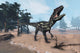 Allosaurus Dinosaur Roaring 3D Wall Decal