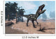 Allosaurus Dinosaur Roaring 3D Wall Decal