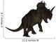 Centrosaurus Dinosaur Roaring White Wall Decal
