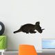 Centrosaurus Dinosaur Resting White Wall Decal